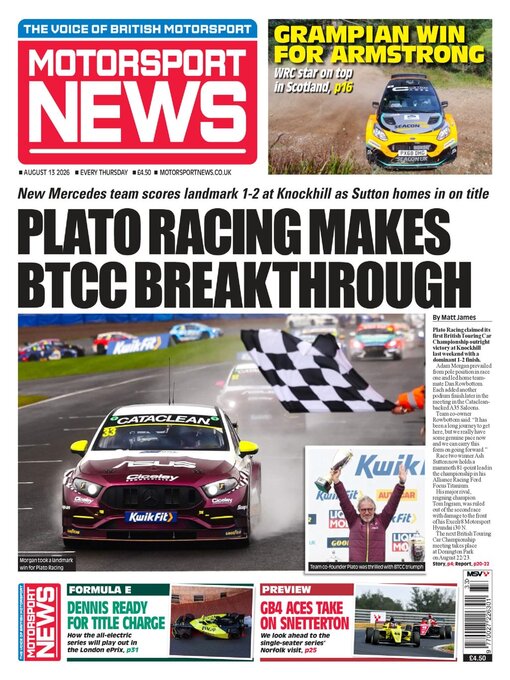 Cover image for Motorsport News